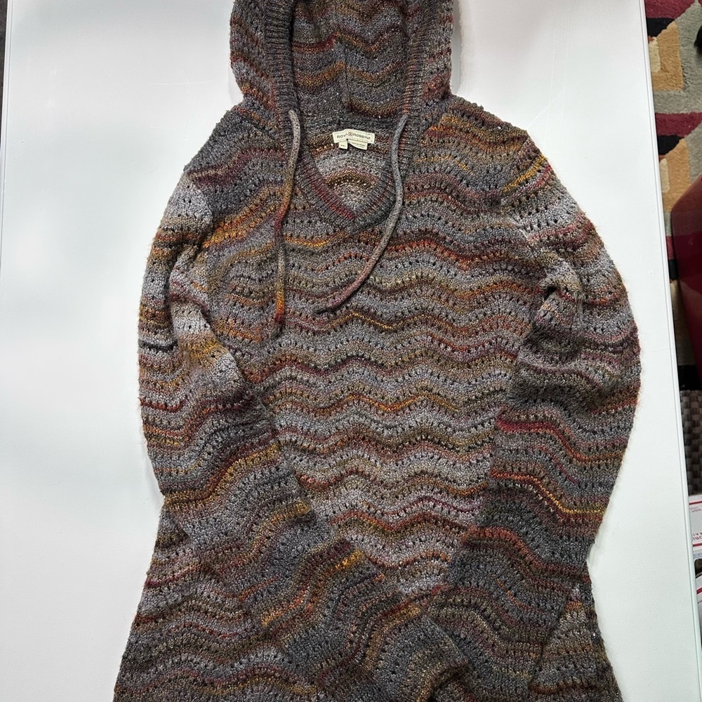 Royal Robbins Multicolor Chevron Knit Hoodie